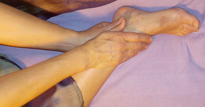 massage pied
